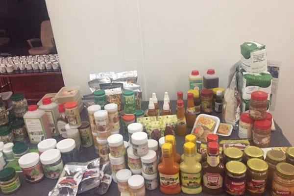 Spices, Natural Oils, Jam, honey, flour, herbs etc